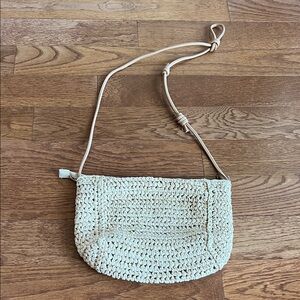 Universal Thread Cream Woven Crossbody Bag